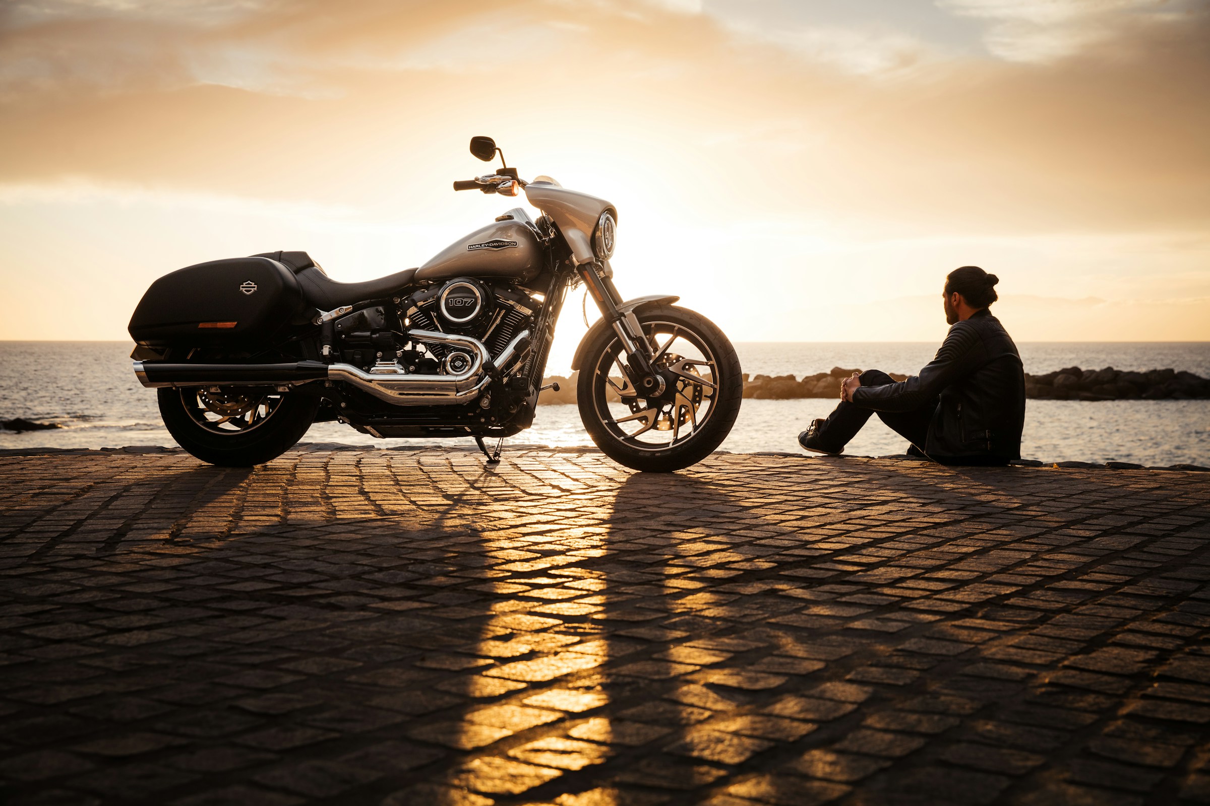 Veteran motorcycle rider